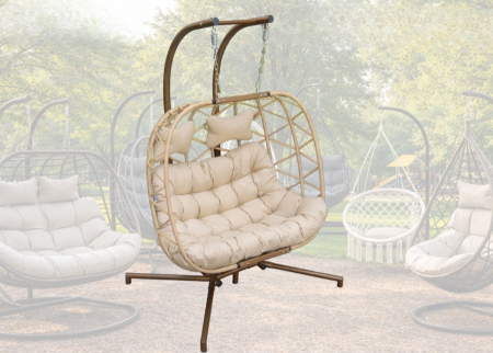 كرسي ثنائي معلق (Double Single Swing Chair)